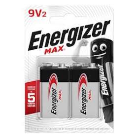 Pile Max 9V x 2 sans risque pour vos appareils avec la garantie 0 coulure|Energizer france-RSN426533