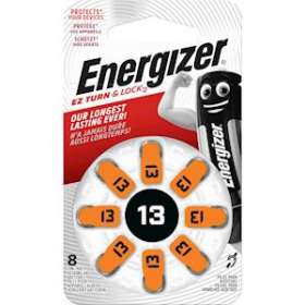 Pile auditive Zinc air 13 x 8 performante pour appareils auditifs|Energizer france-RSN425727