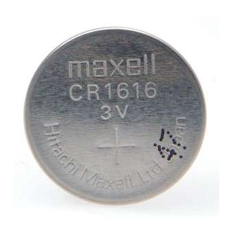 Blister(s) x 1 Pile bouton lithium blister CR1616 MAXELL 3V 55mAh|Enix energies-NXGPBL5203