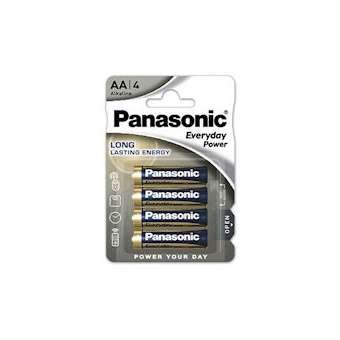 Blister(s) x 4 Pile alcaline blister x4 Panasonic Everyday Power LR6 - AA 1.5V 3|Enix energies-NXGPCA6435