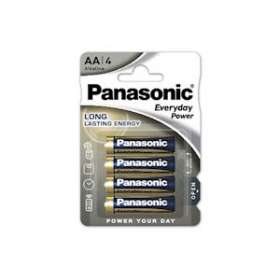 Blister(s) x 4 Pile alcaline blister x4 Panasonic Everyday Power LR6 - AA 1.5V 3|Enix energies-NXGPCA6435