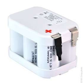 Pack(s) Batterie Nicd 6x SC HT 6S1P ST2 7.2V 1.6Ah FAST|Enix energies-NXGMFN00120