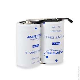Batterie(s) Batterie eclairage secours 2x D VNT 2S1P ST1 2.4V 4Ah Fast|Enix energies-NXGMXN0022