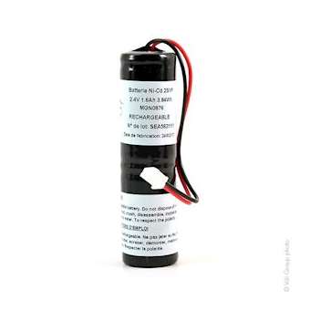 Pack(s) Batterie eclairage secours 2x SC HT 2S1P ST4 2.4V 1600mAh JST|Enix energies-NXGMGN0876