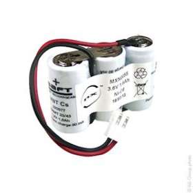 Pack(s) Batterie eclairage secours 3x SC VNT 3S1P 3.6V 1600mAh JST|Enix energies-NXGMXN0055