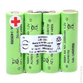 Pack(s) Batterie Nimh 4x AA NX 4S1P ST1 4.8V 2000mAh S|Enix energies-NXGMXH0007