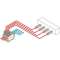 Fit-2/4-1 Fiche Tension-2X4 Poles- Gris Monoblock Cover|Entrelec-ENT1SNA166547R2200