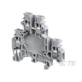 M4/6.De1 Borne vissé Porte Composant Gris|Entrelec-ENT1SNA115177R1400