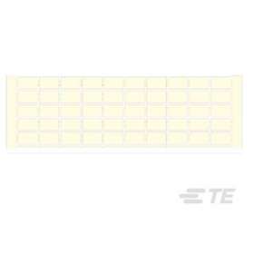 RC610 Carte Pré-Marquée 81-90 (X10) Horiz Blanc|Entrelec-ENT1SNA233010R2200