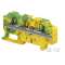 Bloc de jonction SNK PI-Spring 10² vert/jaune , 3 connexions