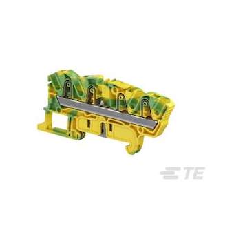 Bloc de jonction SNK PI-Spring 4² vert/jaune, 4 connexions|Entrelec-ENT1SNK706152R0000