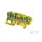 Bloc de jonction SNK PI-Spring 4² vert/jaune , 4 connexions