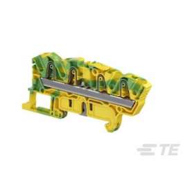 Bloc de jonction SNK PI-Spring 4² vert/jaune, 4 connexions|Entrelec-ENT1SNK706152R0000