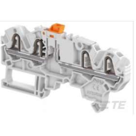 Bloc de jonction SNK PI-Spring 2.5² sectionnable, 4 connexions orange|Entrelec-ENT1SNK705331R0000