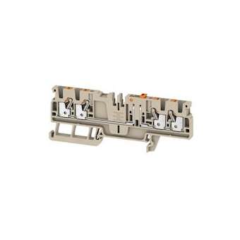 Blocs de jonxction test sectionnable - raccordement PUSH IN|Weidmuller-WEI1989860000