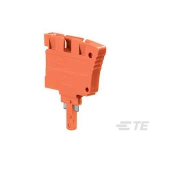 Bouchon de sectionnement pour blocs de jonction SNK au pas de 5mm, orange|Entrelec-ENT1SNK900402R0000