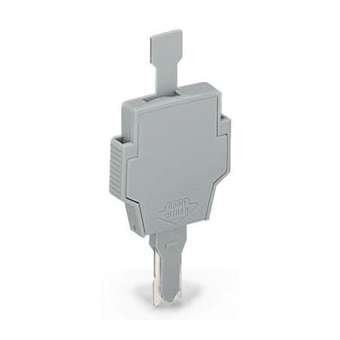 Fiche fusible (5x20 ou 25 + Led) avec sectionneur|Wago contact-WAG281-512