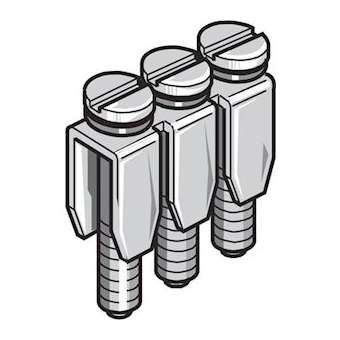 Bjm62-Barrettes de Jonction 2 Pôles|Entrelec-ENT1SNA173217R2600