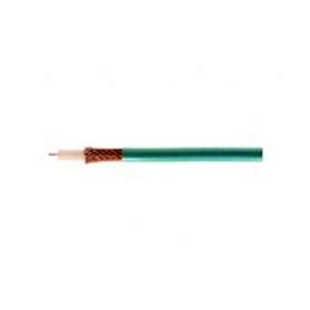 Câble coaxial vidéo KX6 - multibrins - 75 Ohms - gaine pvc verte 6.1 mm - 500m|Erard-EAD724608