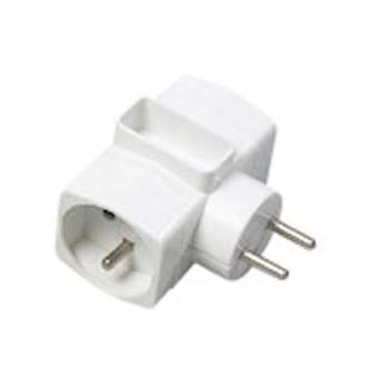 multiprises triplite 2 x (2 P+T) et 1 x (2 P) - 16A - 3680W - protection enfants|Erard-EAD8362