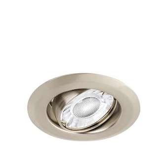 EDLM - Spot enc. rond basculant acier pour GU10 finition AB|Aurora-ABIENDLM212SN