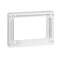Rehausse pour coffret Drivia 18 modules 1 rangée - Blanc RAL9003