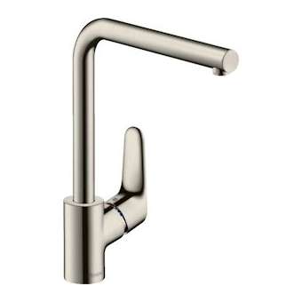 Mitigeur de cuisine 280, 1 jet aspect acier inox|Hansgrohe-HA331817800