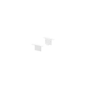 GRAZIA 10, embouts pour profils à encastrer, blanc, 2 pièces|SLV-DC51000473