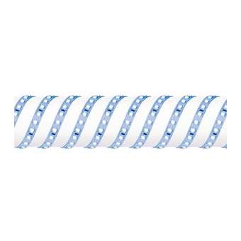 LEDline - 1 mètre ruban LED 24V DC 9,6W/m uni bleu|Aurora-ABIENST224BLU