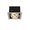 KADUX, encastré de plafond intérieur, simple, alu brossé, GU10/QPAR111, 75W max|SLV-DC5115546