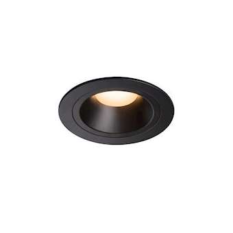 NUMINOS M, encastré de plafond, 20DEG, noir, LED, 17,55W, 2700K, IP20/IP44|SLV-DC51003841