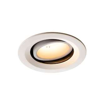 NUMINOS MOVE M, encastré plafond orientable, 55DEG, blanc, LED, 17,55W, 3000K|SLV-DC51003596