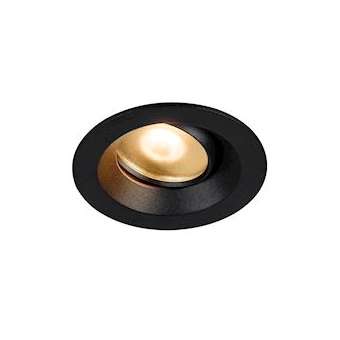 DINGILO, encastré de plafond intérieur, noir, LED, 4,4W, 2700K, IP20/IP44|SLV-DC51003036