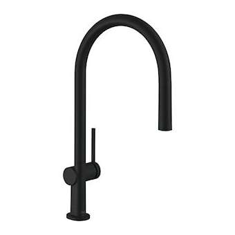 Mitigeur de cuisine 210, avec douchette extractible 1 jet, sBox noir mat|Hansgrohe-HA372803670