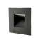 CAPELLA ISOSAFE encastré mural asymétrique noir LED 2W 3000K classe II IP20|Sg lighting-NOL912034