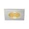 PATTA-I encastré plafond, carré, alu brossé, LED 7,3W 1800-3000K