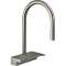 Mitigeur cuisine 170, avec douchette extractible 3 jets, sBox aspect acier inox