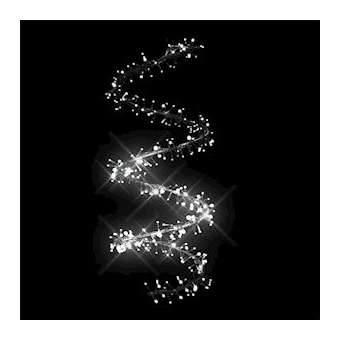 TWIST - Suspension Spirale Boa - H1/1.8m - ø48cm - 314LED Blanc - 230V|Festilight-FEH93289-0