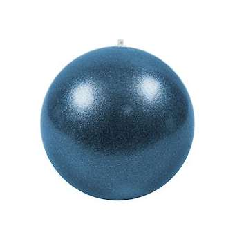 BOULE INCASSABLE Ø22cm - bleu paillettes|Festilight-FEH94222-B29