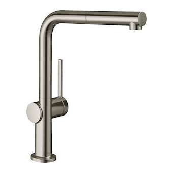 Mitigeur de cuisine 270, avec douchette extractible 1 jet aspect acier inox|Hansgrohe-HA372808800