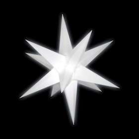 ALENA - Etoile 3D - LED blanc - Coloris Blanc - Ø50cm - 12V|Festilight-FEH50371-B9