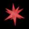 ALENA - Etoile 3D - LED Rouge - Coloris rouge - Ø50cm -12V|Festilight-FEH50372-B2