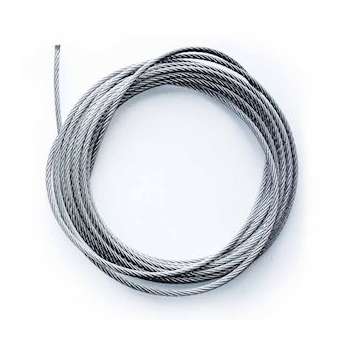 Rouleau de 50m câble acier non gainé Ø 4mm|Festilight-FEH90681