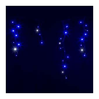 INFINI'LIGHT - Le Stalactite - rallonge 5m - 100LED bleu pétillant - 80V|Festilight-FEH57500-BP3-R