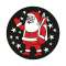 GOBO - motif père noël - Ø25mm 2 couleurs - blanc/rouge