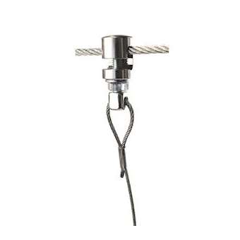Attache suspension 35kg max L2m pour câble Ø6mm|Festilight-FEH90725