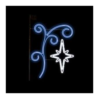 CRISTAL NEON - Motif H1,1mxL1m - LED blanc bleu - 230V|Festilight-FEH43052NEON-03