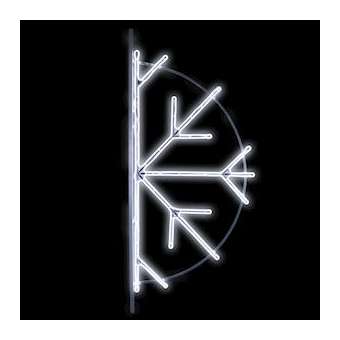 SNOWFLAKE NEON - Motif H1,8mxL0,9m - LED blanc - 230V|Festilight-FEH43226NEON-0