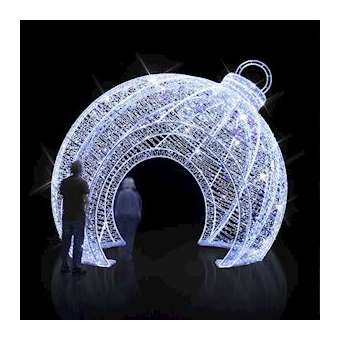 PASSAGE DE NOEL Ø4.9mxH4.3m 16960LED blanc pétillant|Festilight-FEH43435LED-P0