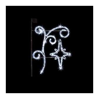 CRISTAL - Motif - H1,10m x L1,00m - LED Blanc pétillant - 230V|Festilight-FEH43052LED-P0